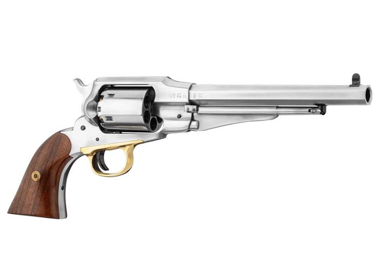 Revolver REMINGTON PATTERN TARGET PERCUSSION CUSTOM CHROME PEDERSOLI CAL 44 (S.349C)