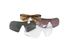 Lunettes de protection DROP ZONE SIMPLE ANTI-BUEE 4 VERRES YELLOW/BROWN/GREY/CLEAR STRIKE SYSTEMS ASG