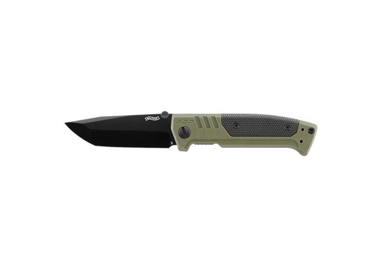 Couteau WALTHER PDP TANTO FOLDER OLIVE UMAREX