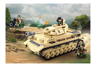 Briques EMBOITABLES COMPATIBLE LEGO CHAR TANK PANZER IV WWII