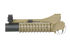 Lance-grenade A FIXER M203 DIAM 40mm COURT 9" ABS 3 FIXATIONS TAN S&T