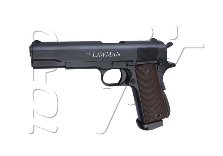 Pistolet 1911 STI LAWMAN GAZ BLOWBACK METAL SLIDE ASG
