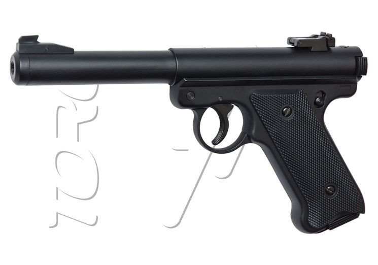 Pistolet RUGER MK1 BLACK GAZ ASG