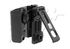 Holster RIGIDE CHARGEUR 9MM DOUBLE 360 DEGRES BLACK