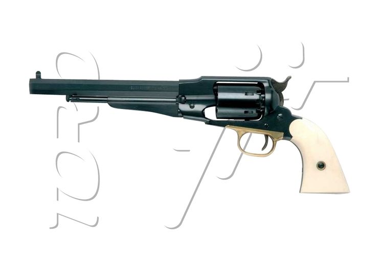 Revolver REMINGTON 1858 NEW ARMY ACIER IVOIRINE Calibre 44 PIETTA (rgai44)