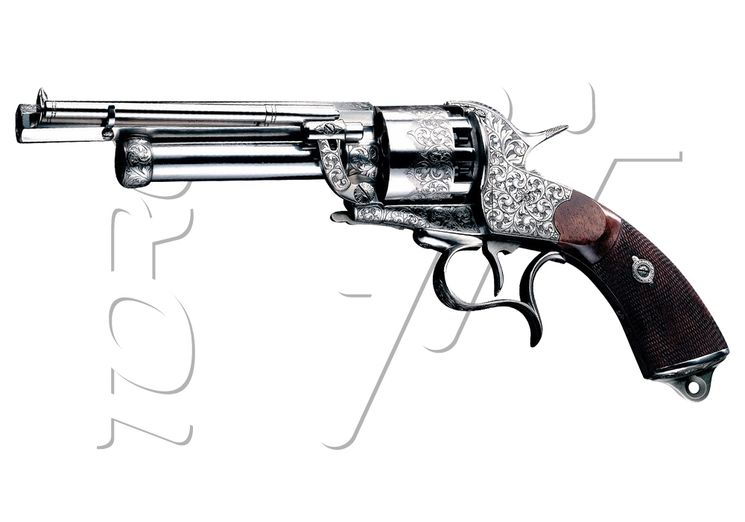 Revolver LE MAT 1862 ARMY DELUXE GRAVE Calibre 44 PIETTA (lae44)