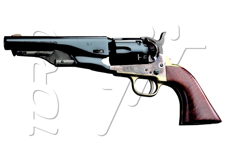 Revolver COLT 1862 POCKET POLICE SHERIFF ACIER Calibre 36 PIETTA (cpp36)