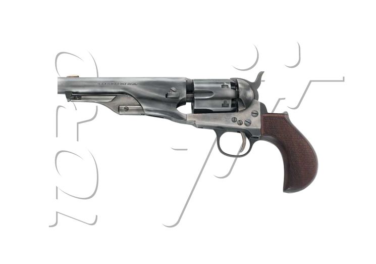 Revolver COLT 1862 POLICE GOLD RUSH Calibre 44 PIETTA (cpp44grb)
