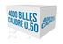 Carton de 4000 BILLES 1er PRIX SANS MARQUE CALIBRE 0.50
