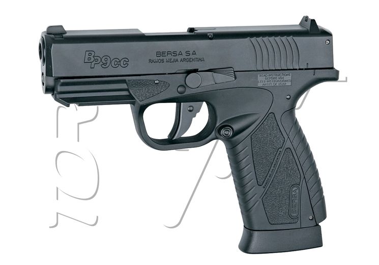 Pistolet 4.5mm (Billes) BERSA BP9CC BLOWBACK BLACK CO2 ASG