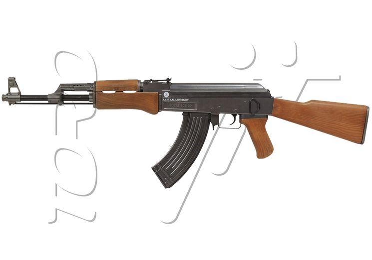 Fusil AK47 FULL STOCK KALASHNIKOV SPRING CYBERGUN