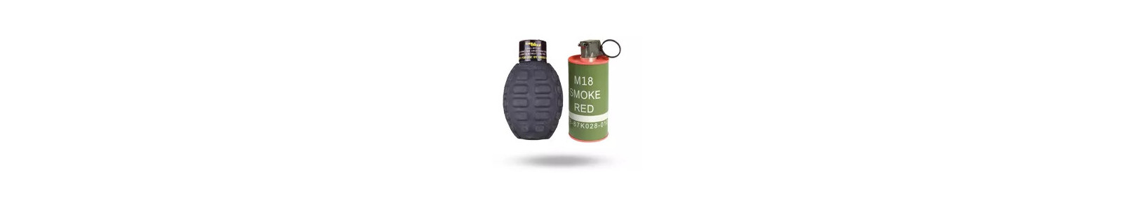 Grenades et fumigènes pour vos scénarios d'airsoft et de paintball